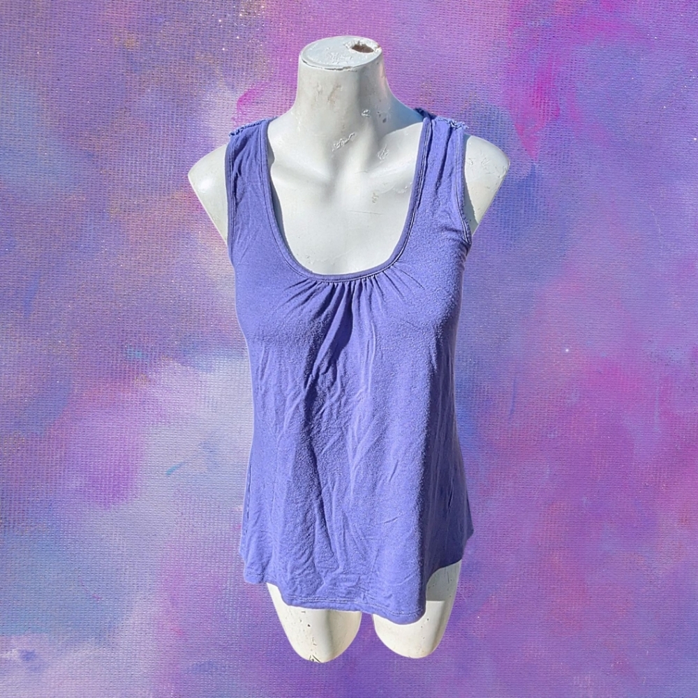 Women's Just Peachy Purple Sleeveless Tank Top